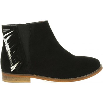 Chaussures Fille Bottes ville Pepe jeans PGS50127 NELLY Negro