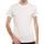 Vêtements Homme T-shirts manches courtes New Outwear T-Shirt  M002002 Col Rond Blanc