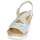 Chaussures Femme Sandales et Nu-pieds Rieker PASCALINE Blanc