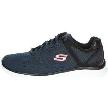 Chaussures Homme Baskets basses Skechers Satisfaction Flash Point Marine