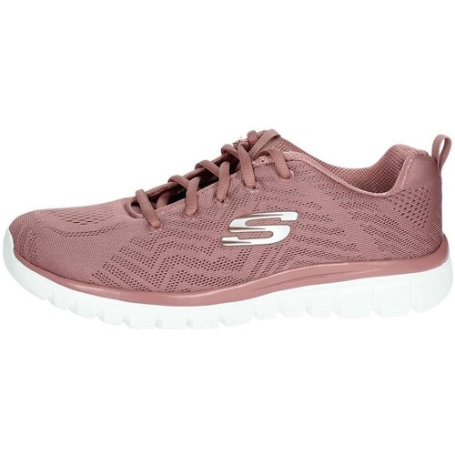 Chaussures Femme Fitness / Training Skechers Graceful Get Connected Rose