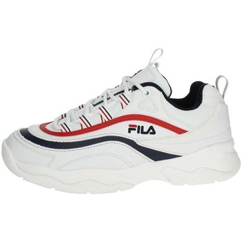 Chaussures Femme Baskets basses Fila Ray Low Wmn Blanc, Rouge, Noir