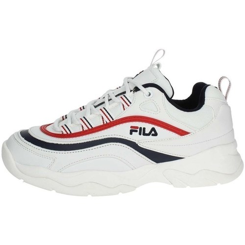 Chaussures Femme Baskets basses Fila Ray Low Wmn Rouge, Blanc, Noir