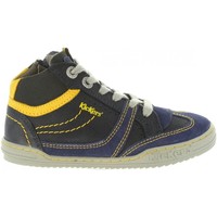 Chaussures Enfant Baskets montantes Kickers 661470-30 JIROMA Azul