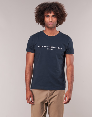 Tommy Hilfiger fuoco TOMMY FLAG HILFIGER TEE
