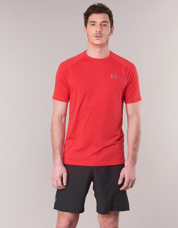 Vêtements Homme Under Armour Womens WMNS HOVR Sonic 3 W8LS Blue Ink Frost Blue Ink Peach Frost Under Armour TECH 2.0 SS TEE Rouge