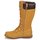Chaussures Enfant Bottes ville Timberland GIRLS CLASSIC TALL LACE UP WITH SIDE ZIP Cognac