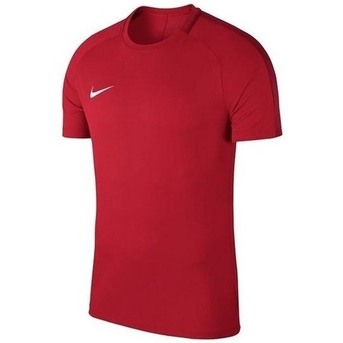 Vêtements Garçon T-shirts manches courtes Nike Academy 18 Junior Rouge