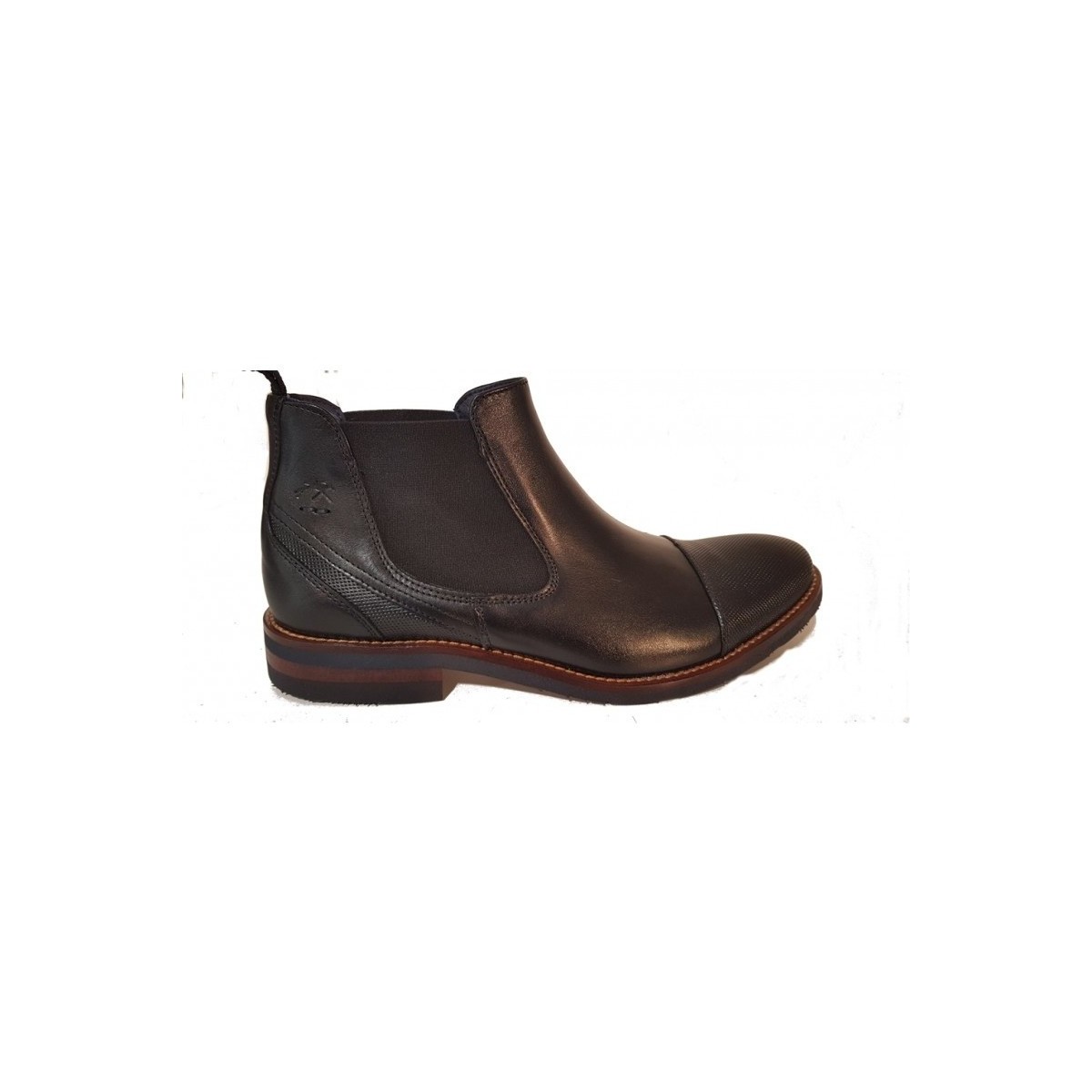Chaussures Homme Boots Fluchos Bottine F0260 Mepv Noir