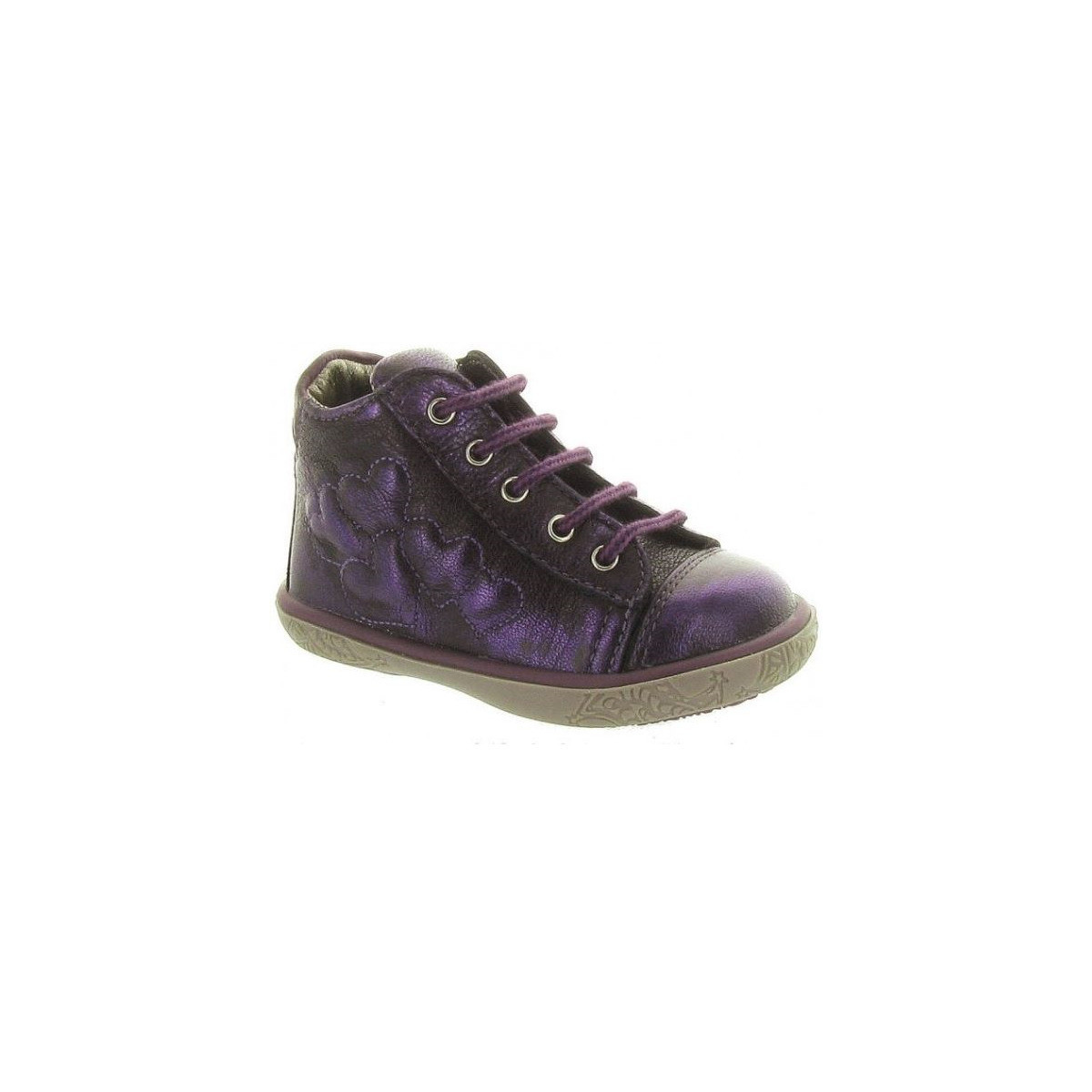 Chaussures Fille Boots Noel Boots Mini Arp Violet