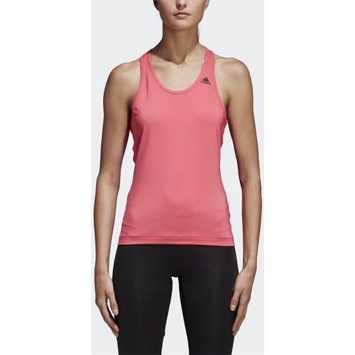Vêtements Femme T-shirts manches courtes adidas Originals D2M Tank Solid Rose