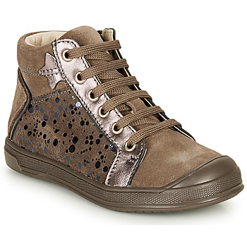 Chaussures Fille Baskets montantes GBB ORENGETTE Taupe