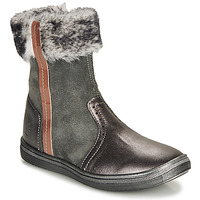 Chaussures Fille Boots GBB OZOE Gris