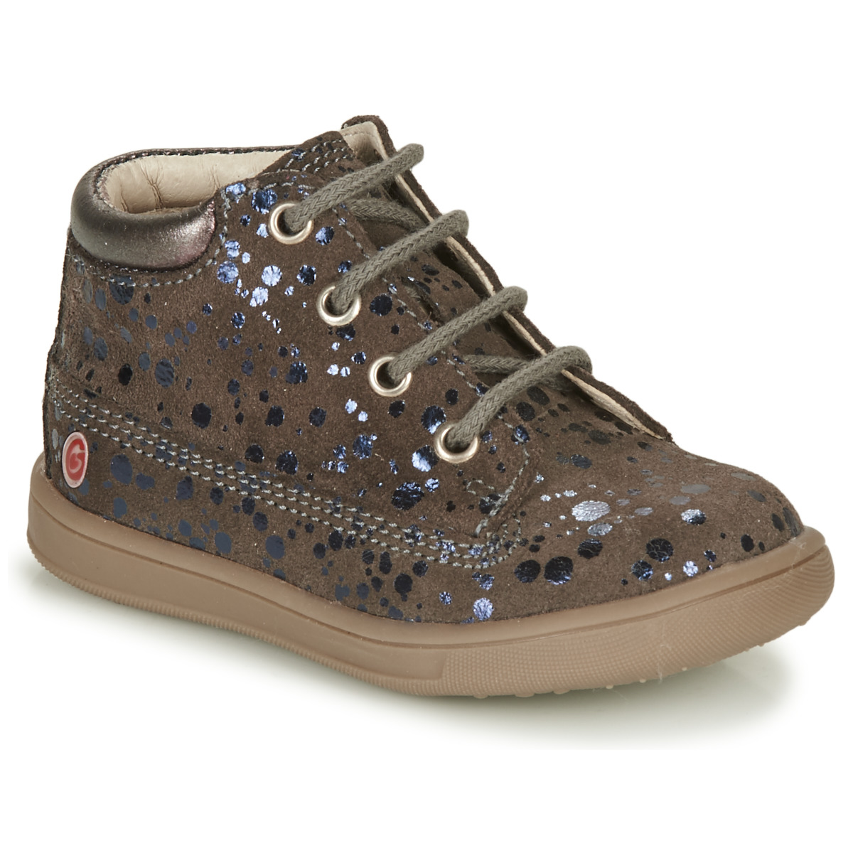 Chaussures Fille Baskets montantes GBB NINON Taupe