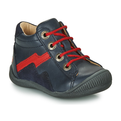 Chaussures Garçon Boots GBB ORAM Marine / Rouge
