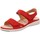 Chaussures Femme Vent Du Cap Ganter  Rouge