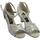 Chaussures Femme Sandales sport Vitiello Dance Shoes Sandalo l.a. satinato Argenté
