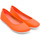 Chaussures Femme Ballerines / babies Camper Ballerines cuir RIGHT NINA Orange