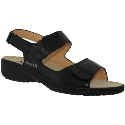 Mephisto GETHA Noir cuir - Chaussures Sandale Femme 125,00 €