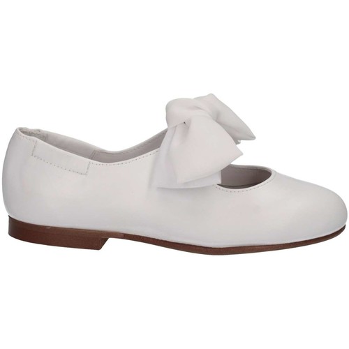 Papanatas 1496Y BIANCO Ballerines Enfant blanc Blanc - Chaussures Ballerines  Enfant 105,00 €