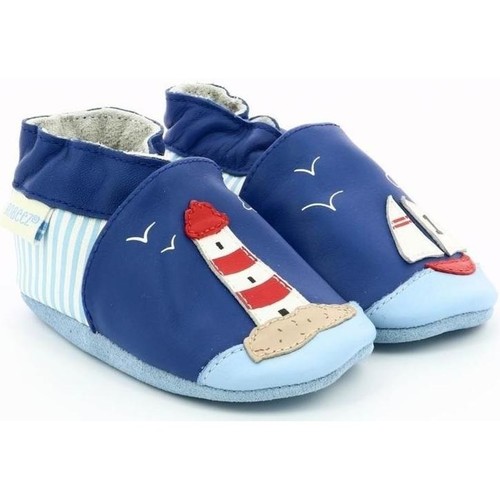 Chaussures Fille Chaussons Robeez SEAVIEW Bleu