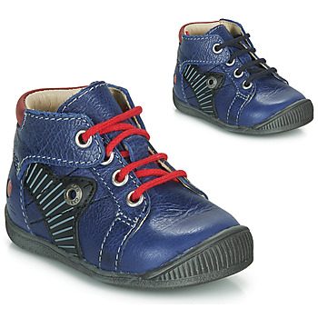 Chaussures Garçon Boots GBB NATALE Bleu / Rouge