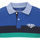 Vêtements Homme Camiseta Estampa Frente Masculina Polo W Polo  en coton blanc à rayures bleues et vertes Blanc