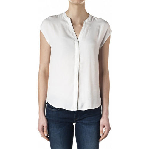 Tuniques Salsa T-Shirt Coral 111914 blanc Blanc - Vêtements Tuniques Femme 39 