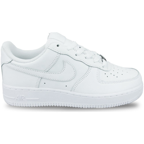 Chaussures Garçon Baskets basses Nike Air Force 1 Low White Blanc