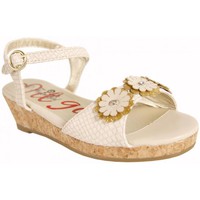 Chaussures Fille Sandales et Nu-pieds Flower Girl 221001-B4600 Beige