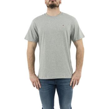 Vêtements Homme T-shirts manches courtes Tommy Jeans dm0dm06061 Gris