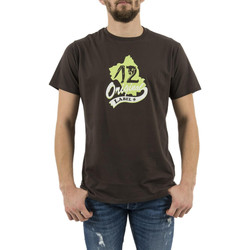 Vêtements Homme T-shirts manches courtes Adn12 original label marron