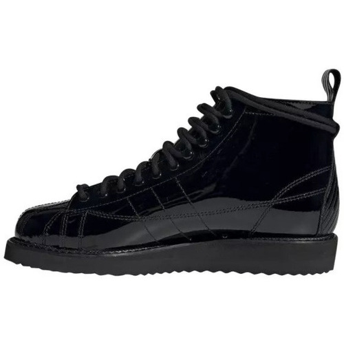Chaussures Femme Boots adidas Originals SUPERSTAR Noir