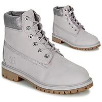 Chaussures Enfant Boots Timberland 6 IN PREMIUM WP BOOT Gris