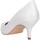 Chaussures Femme Sandales et Nu-pieds Steve Madden SMSCAMELOT-WHT Escarpins Femme blanc Blanc