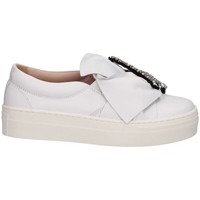 Chaussures Fille Slip ons Florens Z145829B BIANCO Slip On Enfant blanc Blanc