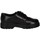 Chaussures Fille Richelieu Florens U122316V NERO French shoes Enfant Noir Noir