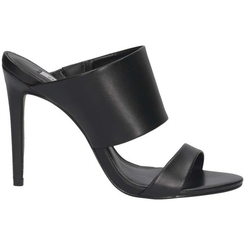 Chaussures Femme décline ses différentes collections de Steve Madden SMSMALLORY-BLKL Sandales Femme Noir Noir