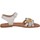 Chaussures Fille Sandales et Nu-pieds Manuela De Juan S2545 IKIA WHITE SET Sandales Enfant blanc Blanc