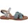 Chaussures Fille Sandales et Nu-pieds Manuela De Juan S2541 GAIA BLUE Sandales Enfant bleu Bleu