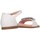 Chaussures Fille Sandales et Nu-pieds Unisa LUMO RI WHITE Blanc