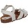 Chaussures Fille Sandales et Nu-pieds Il Gufo G564 BIANCO ROUGE Sandales Enfant blanc Blanc