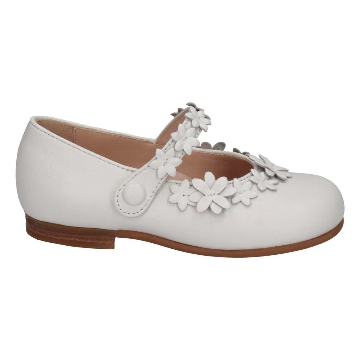Chaussures Fille Ballerines / babies Il Gufo G377 VIT.BIANCO Blanc