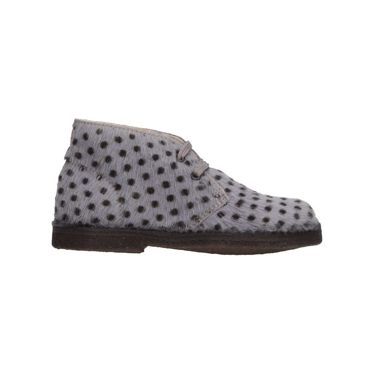 Chaussures Fille Boots Il Gufo G121 CAVALLINO Gris