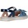Chaussures Fille Sandales et Nu-pieds Florens E2909 AZZURRO Sandales Enfant bleu Bleu