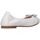Chaussures Fille Nouveautés de cette semaine DUGOS RI WHITE Ballerines Enfant blanc Blanc