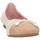 Chaussures Fille Ballerines / babies Unisa DINO 17 N BONE Ballerines Enfant crème Blanc