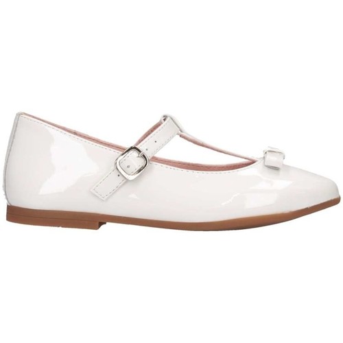 Chaussures Fille Ballerines / babies Unisa DAYLA PA WHITE Blanc