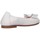 Chaussures Fille Ballerines / babies Unisa CROSI RI PA WHITE Blanc