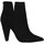 Chaussures Femme Low boots Exé Shoes Max Exe' BRUNA 741 BLACK Bottes et bottines Femme Noir Noir